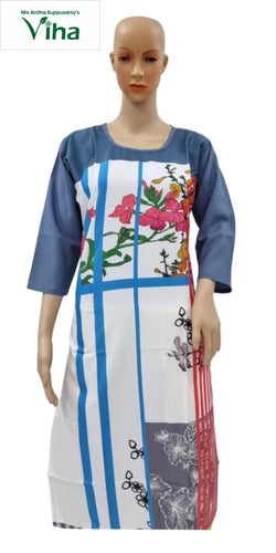 American Crepe Kurti

Size :- XXL