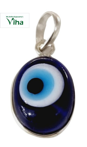 Evil Eye Silver Pendant