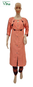 Premium Quality Cotton Kurti Set Size XL