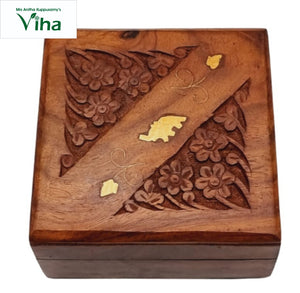 Wooden Box Carved