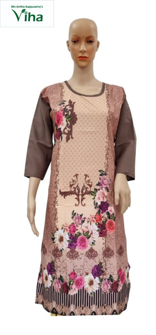 American Crepe Kurti Size :- XL