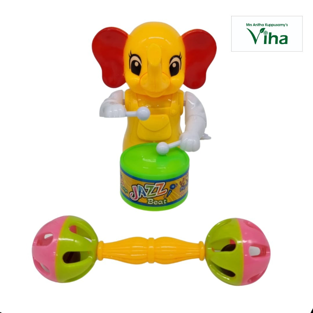 Elephant moving key toy & Kilukiluppai