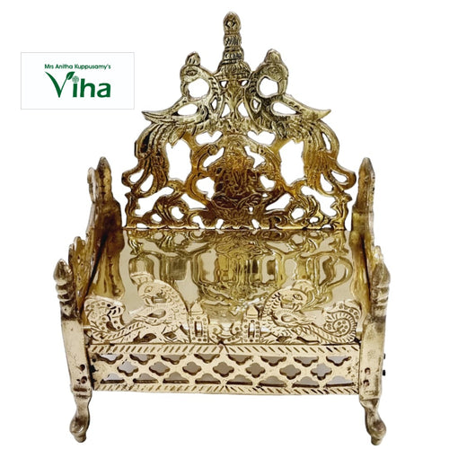 Pure Brass Singhasan for God Big