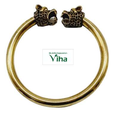 Lion Face Bracelet (Kada)