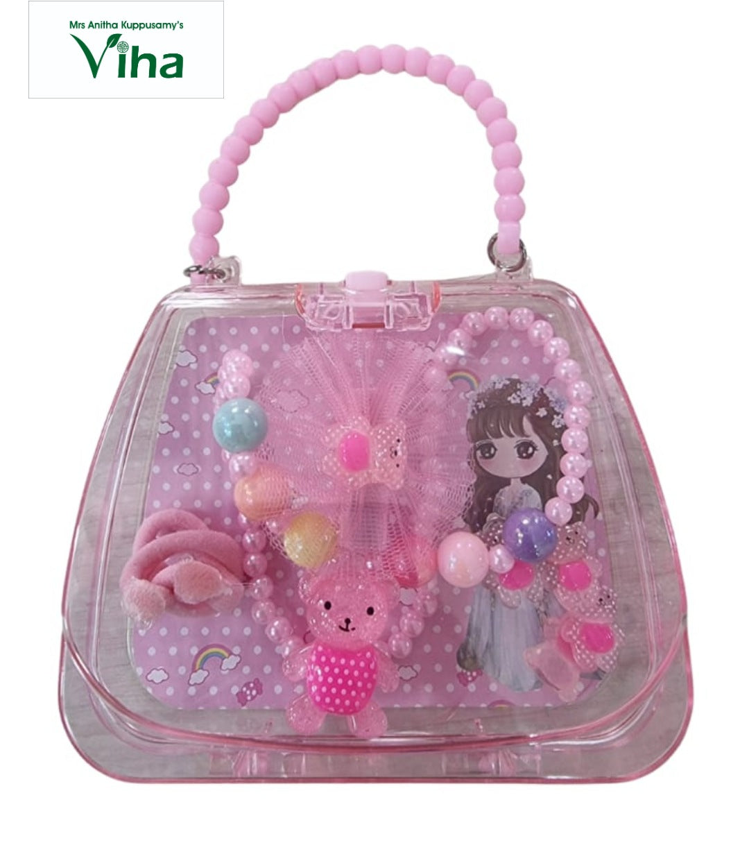 Swarn Products Polycarbonate 360 Rotating Wheels Taj Barbie Princess  Printed Extra Light Weight Trolley Bag for Girls/Kids (16 inches-0510,  Pink) : Amazon.in: Fashion