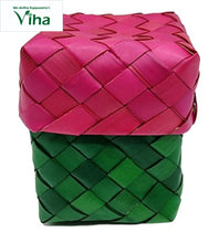 Palm Woven Box | Code 038