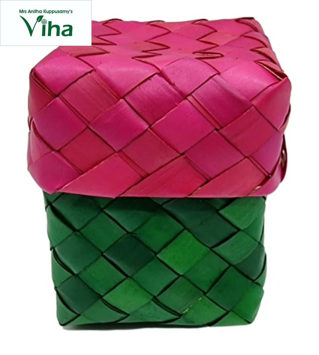 Palm Woven Box | Code 038