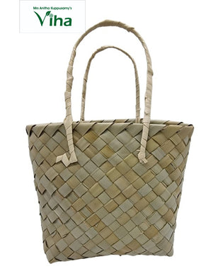 Palm Leaf Woven Basket | Code No - P 008
