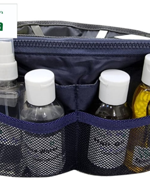 Multi-Things Organizer Bag with zipper closure and mesh outer pockets