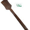 Wooden Spatula / Dosai Karandi, a brown wooden spatula with one circular hole at the handle end