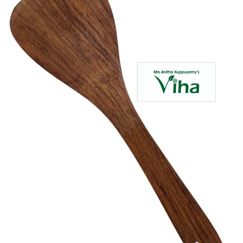 Wooden Spatula / Dosai Karandi (ladle) / Wooden Spoon with rounded triangular head