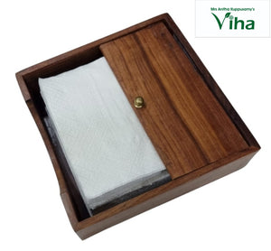 Wooden Napkin Tray / Tissue Holder Tray