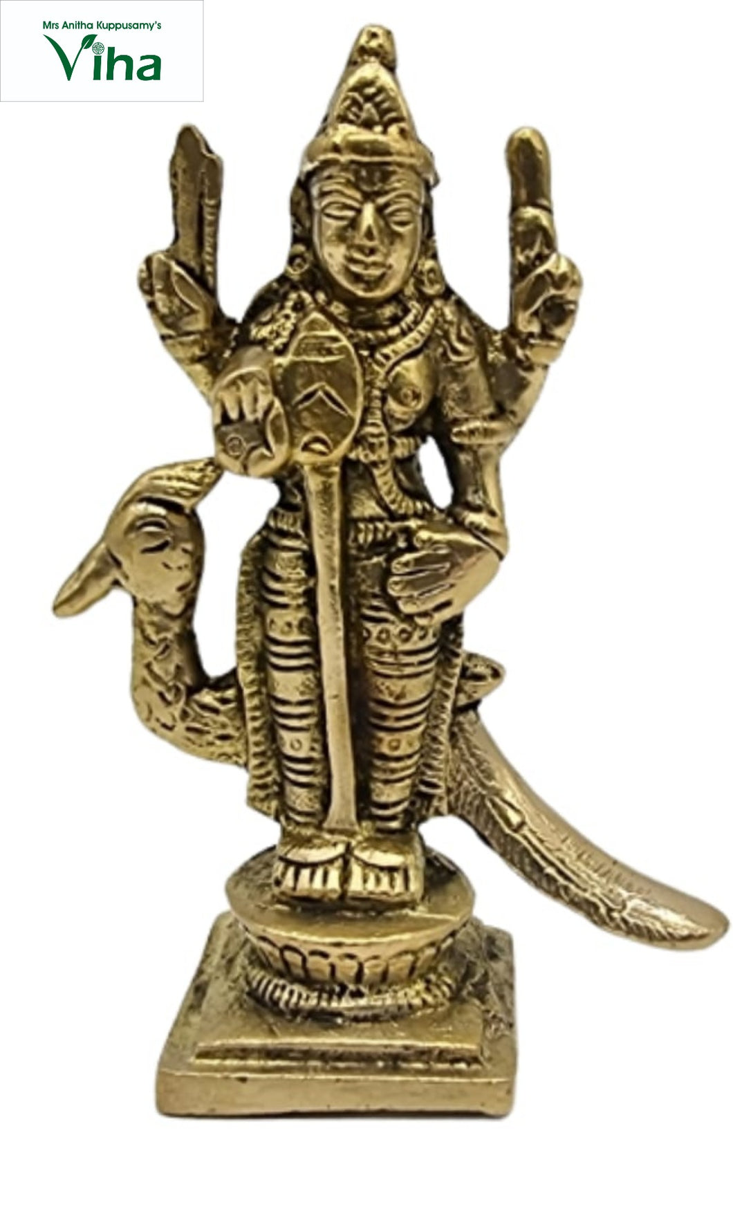 Murugar Statue Brass 4