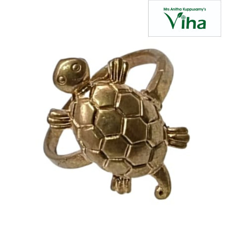 Impon Tortoise Ring | Ring Size - 12