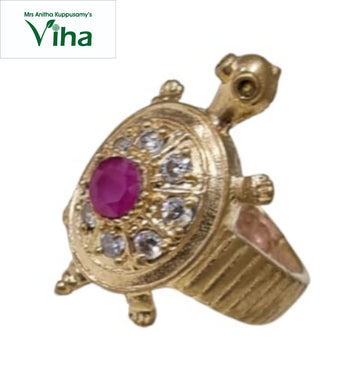 Impon Ring | Impon Jewellery | Panchaloha | Size - 18         