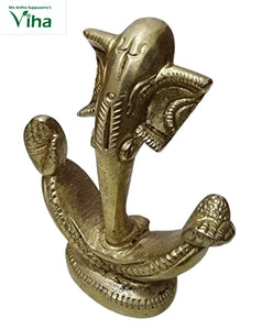 Ganesha Brass Statue for Home & Car Decoration
 