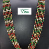 Aimpon Chain with multi-strand necklace and faceted beads