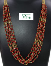 Impon Red Beads Chain