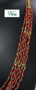 Impon Red Beads Chain