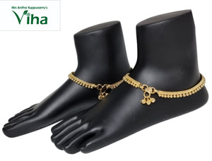 Impon Anklets | Impon Payal | Impon Kolusu | Size - 10.5"inches