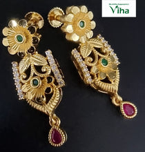 ﻿Aimpon Necklace Set | Impon Necklace  | Panchaloha Necklace | Five Metals Necklace | Panchadhatu Necklace