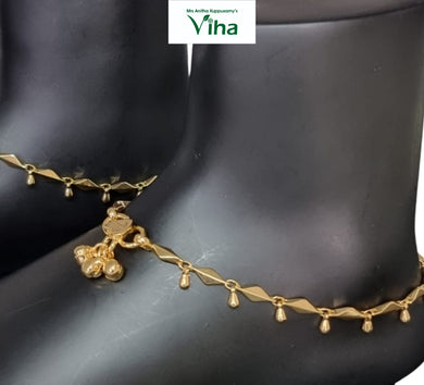 Impon Anklets (Payal ) | Panchaloha | Impon Jewellry | Size 10