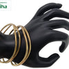 Impon Bangles with multiple thin circular bands