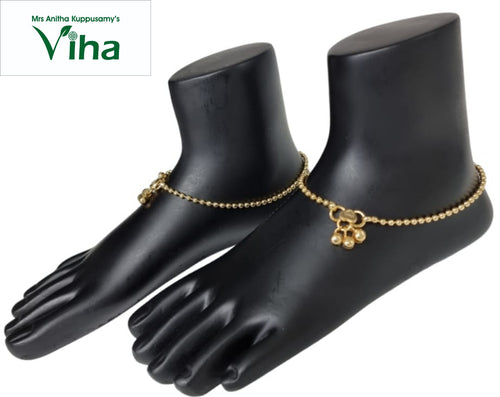 Impon Anklets | Impon Payal | Impon Kolusu | Size - 10