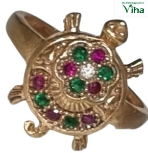 Aimpon Ring | Impon Ring | Panchaloha Ring | Five Metals Ring | Panchadhatu Jewelleries | Panchaloha jewelleries | Impon Jewelleries Size:-10