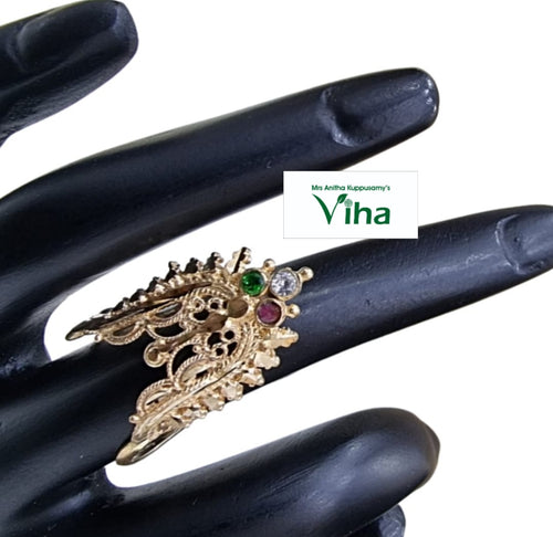 Impon Ring Adjustable | Impon Jewellery | Panchaloha | Size - Free
