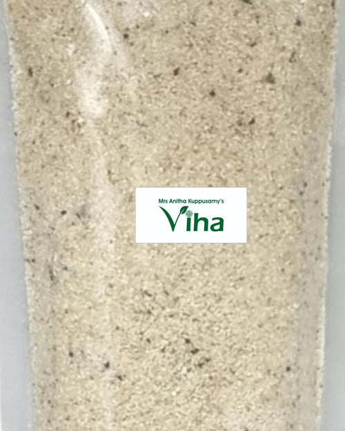 Instant Rava Upma Mix, in a tall plastic pouch