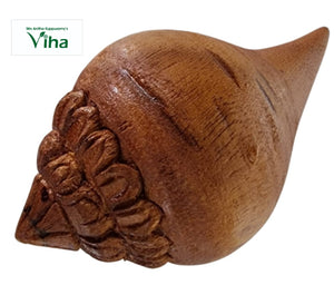﻿Wooden Conch | Shankh | Shell