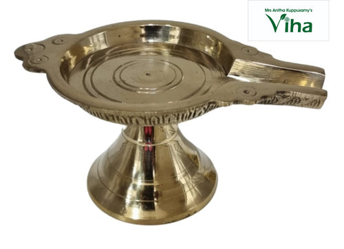 Abishega Stand Brass Small