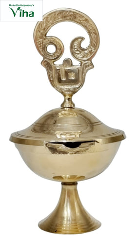 OM Deepam | OM Lamp Brass