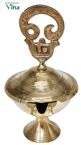 OM Deepam | OM Lamp Brass