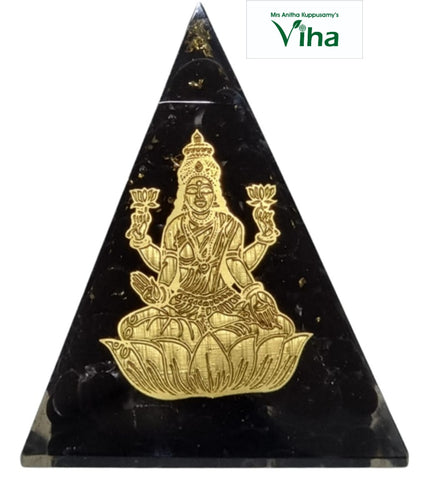 Mahalakshmi Black Tourmaline Pyramid