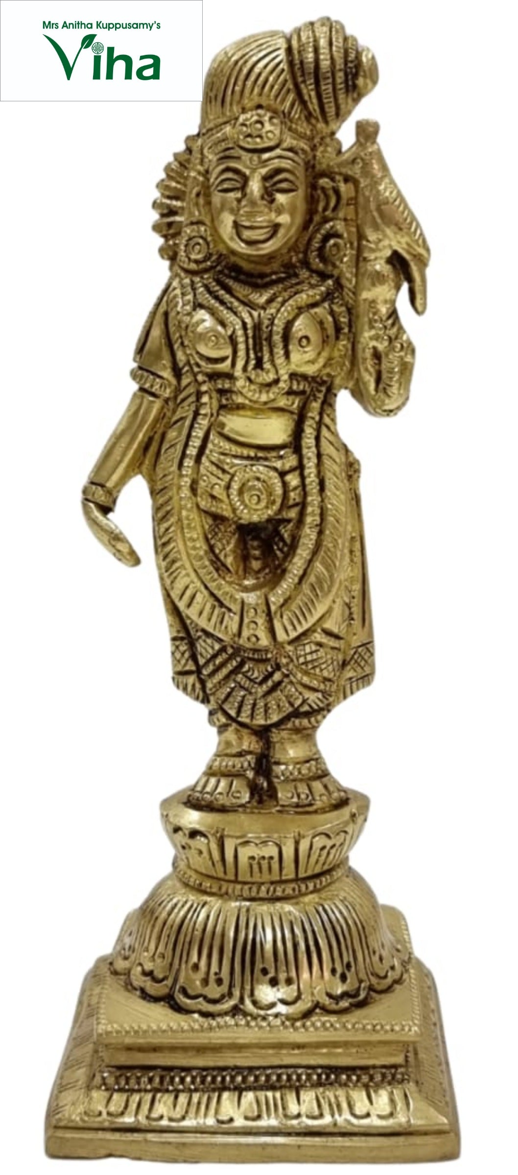 Andal Statue Brass