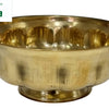 Uruli Brass [ Urli ] with fluted rim and side loop handles