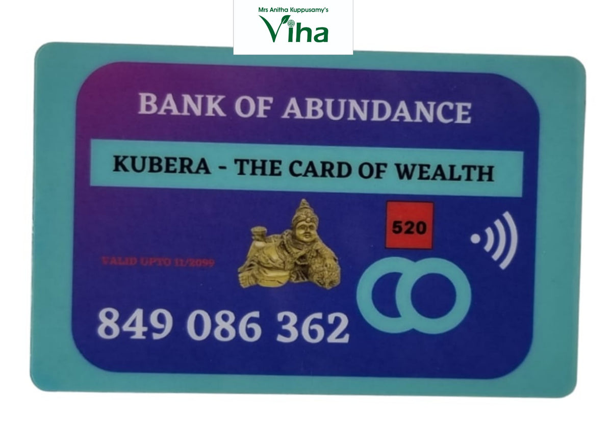 Kubera Card of Wealth – Viha Online