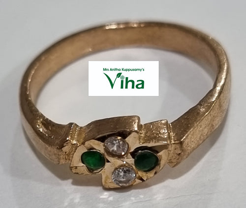 Impon Ring | Impon Jewellery | Panchaloha | Size - 15         