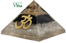 Black & White Vastu Pyramid with EMF Protection
