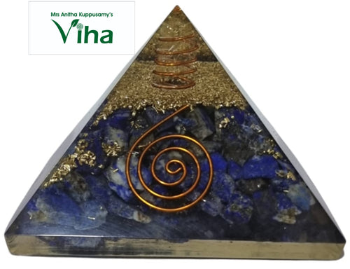 Lapis Lazuli Crystal Pyramid