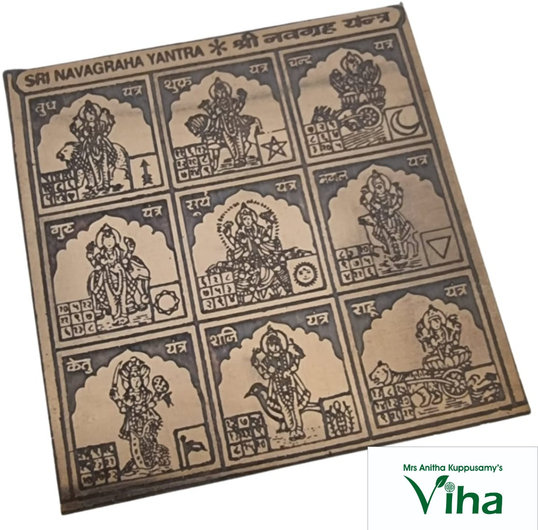 Navagraha Yantra 2"inches – Viha Online