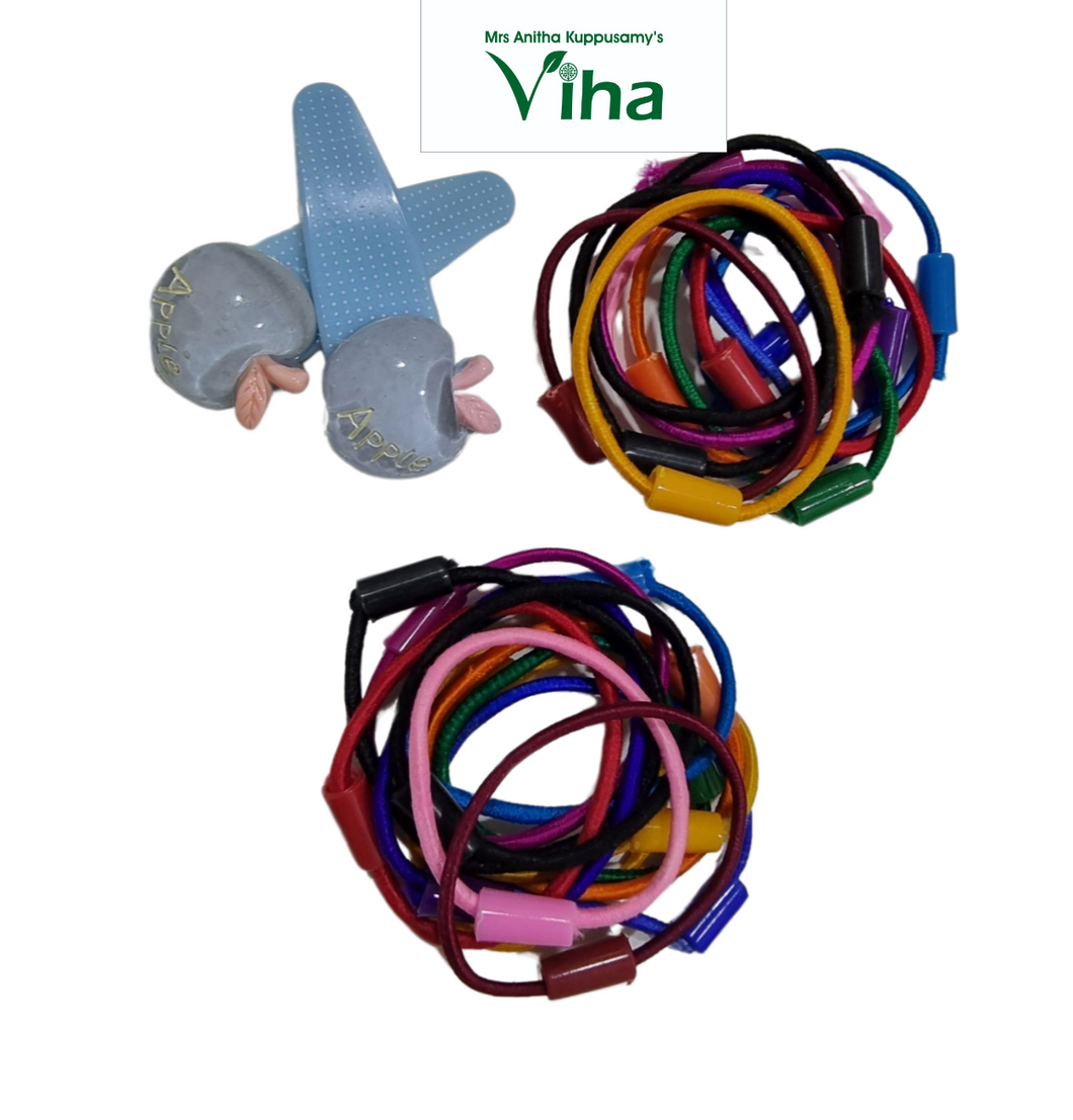Hair Bands with Clip Set