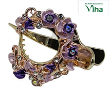 Hair Clip Floral Design