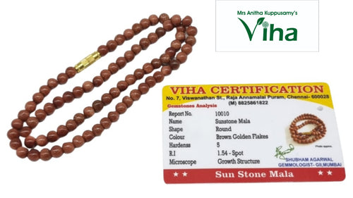 Sun Stone Mala