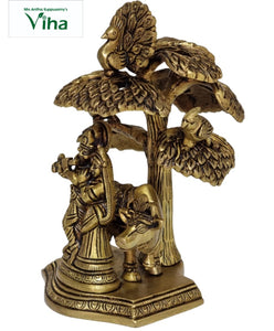 Tree Radha Krishna Statue