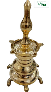 Tortoise Lamp Brass - Large
