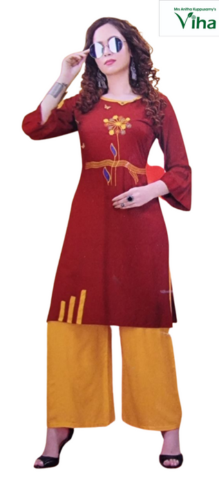 Kurti With Palazzo