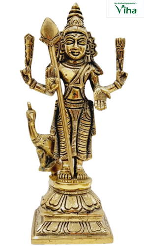 Murugar Statue Brass 8